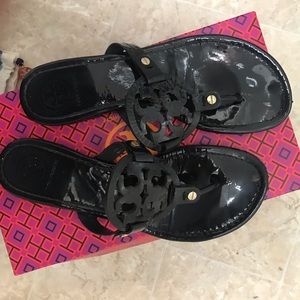 Black Patent Tory Burch Miller’s Size 8.5